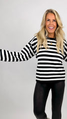 Clean Knit Stripe Top