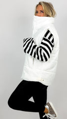 Pearl Long Puffer Vest