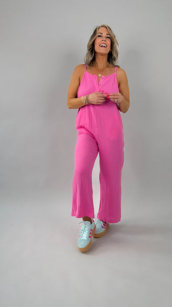 Sweet Pink Jumpsuit