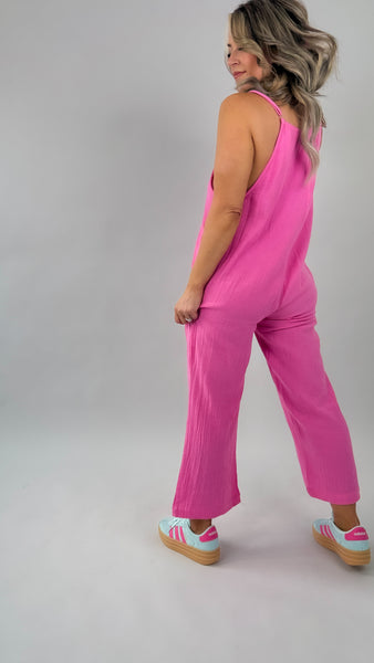 Sweet Pink Jumpsuit