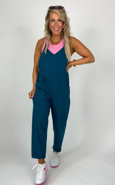 Teal Jumpsuit