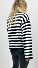 Clean Knit Stripe Top