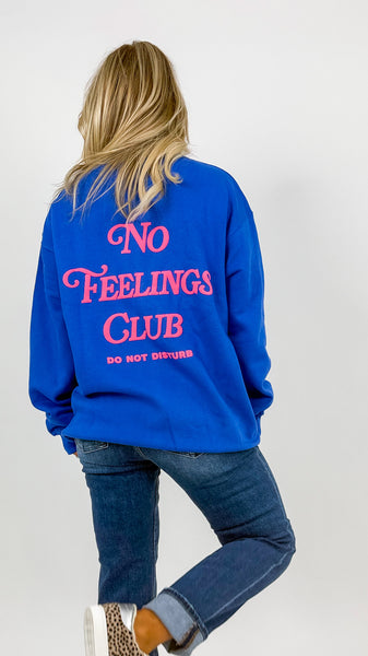 No Feelings Club Sweater